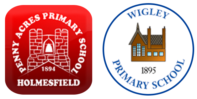 Federation of Penny Acres & Wigley Primary Schools Logo