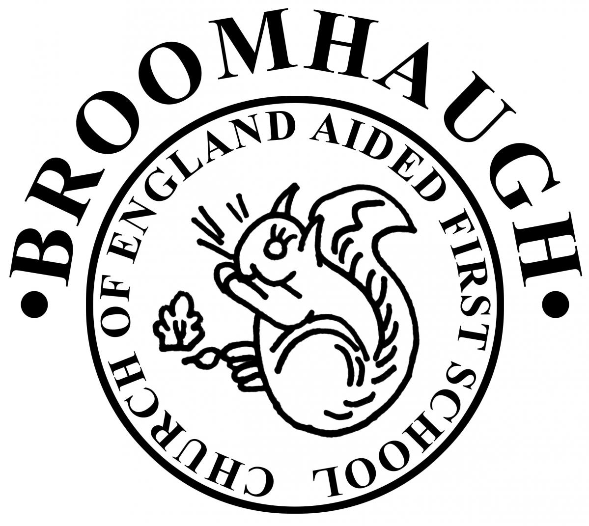 Broomhaugh C of E First School Logo