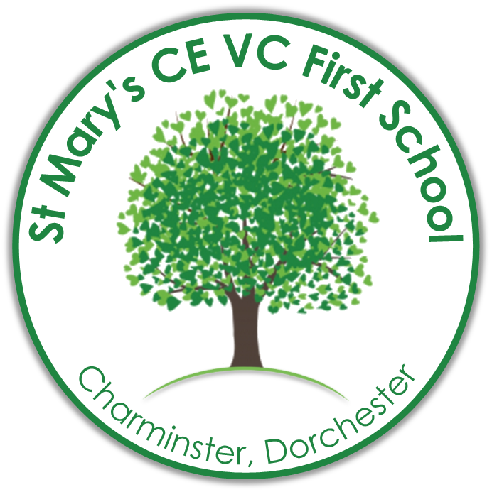 St Mary’s CE VC First School, Charminster Logo