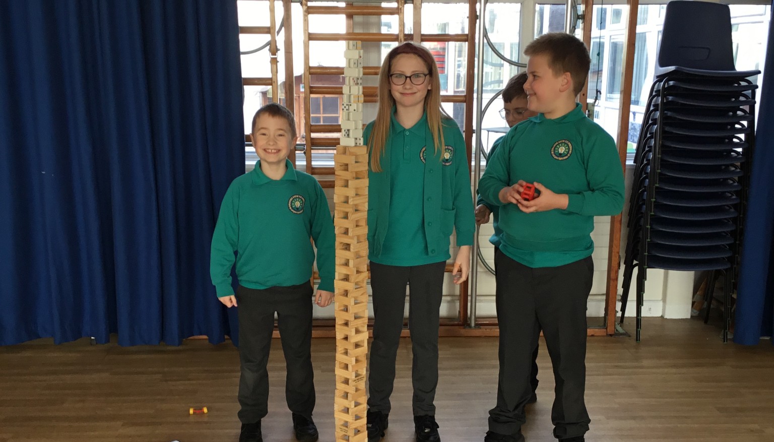 Can you build a bigger tower than this? 