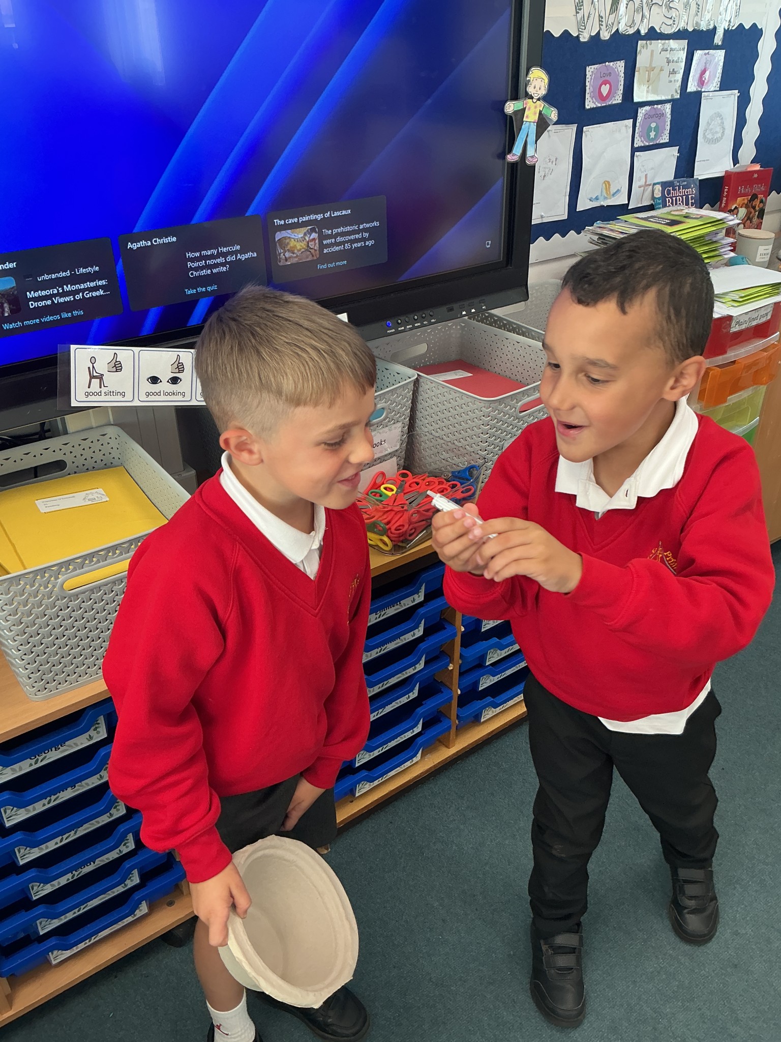 Teddy and Roman