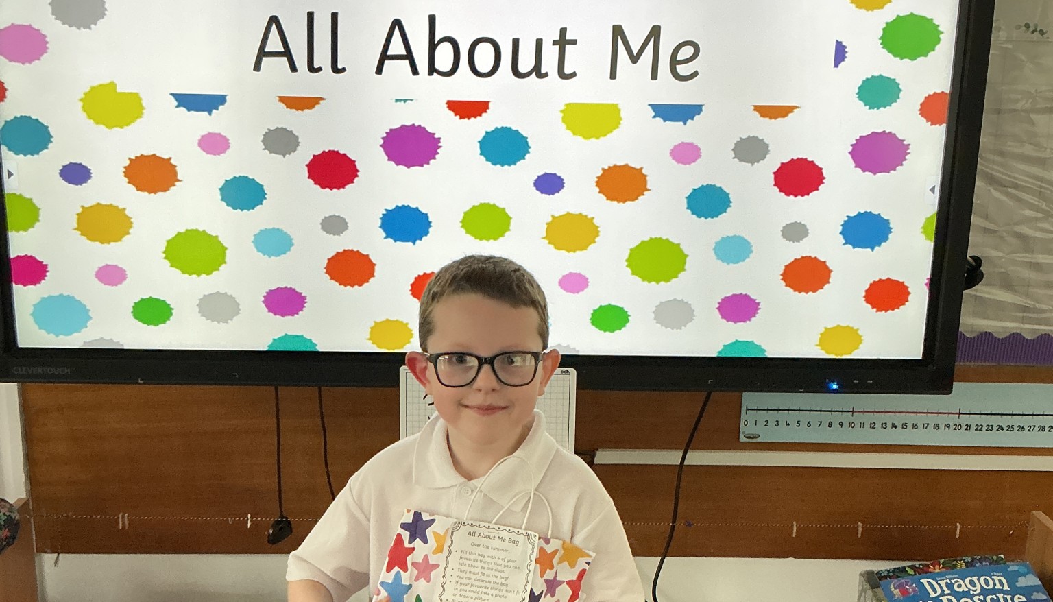 I got to share some things about me. 