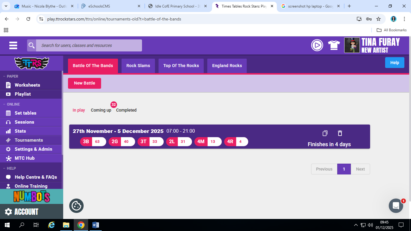 TTRS Week 5 - Keep Going 3B, we are in the lead again!!!!!