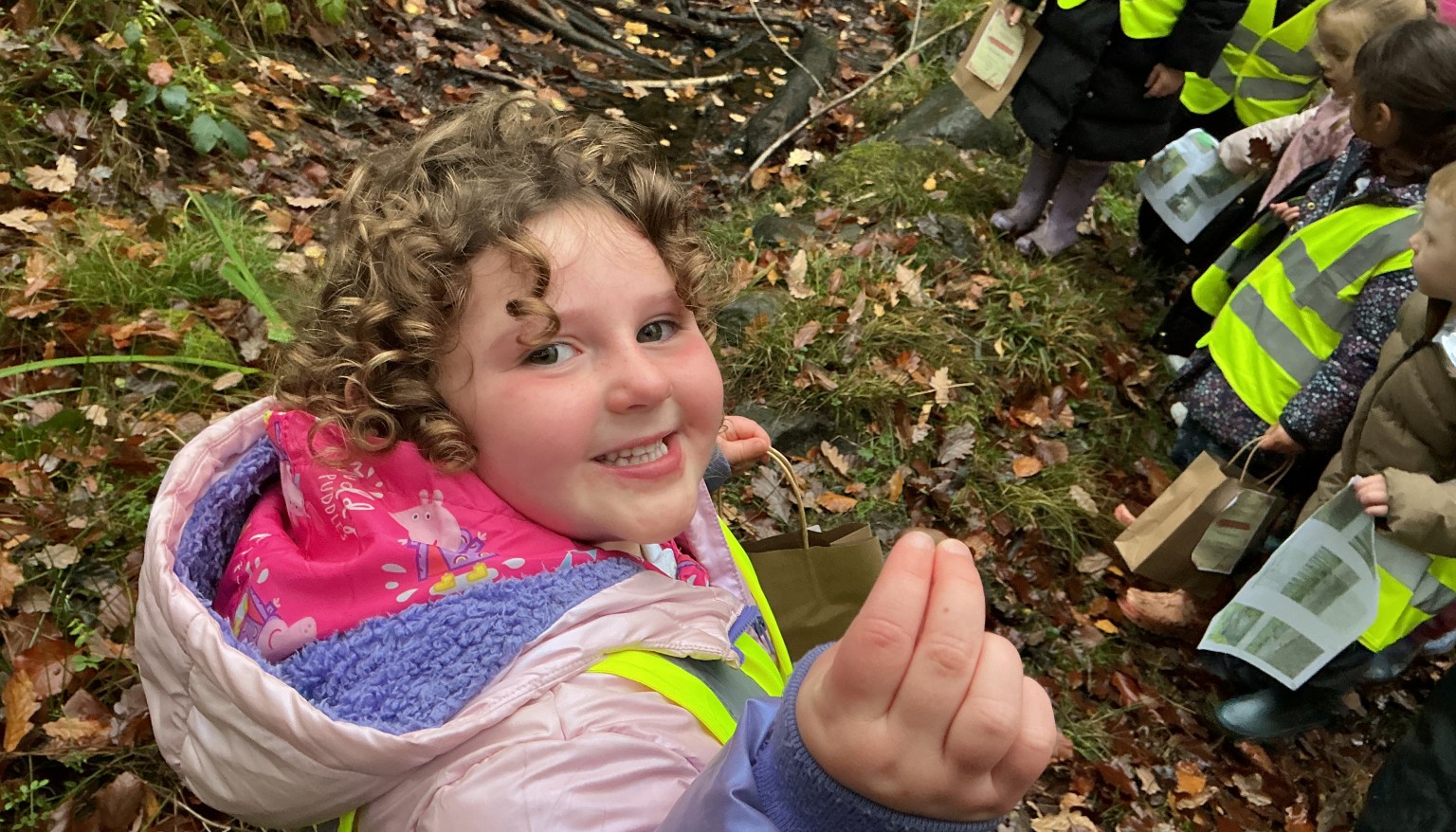 Finding signs of autumn in our local woods