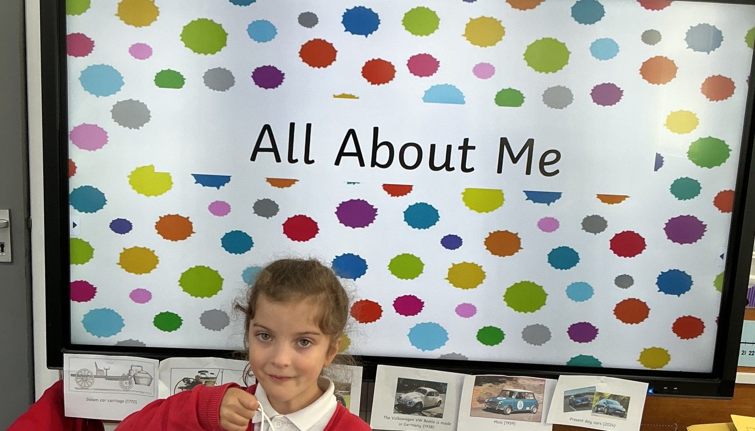 I got to share some things all about me. 