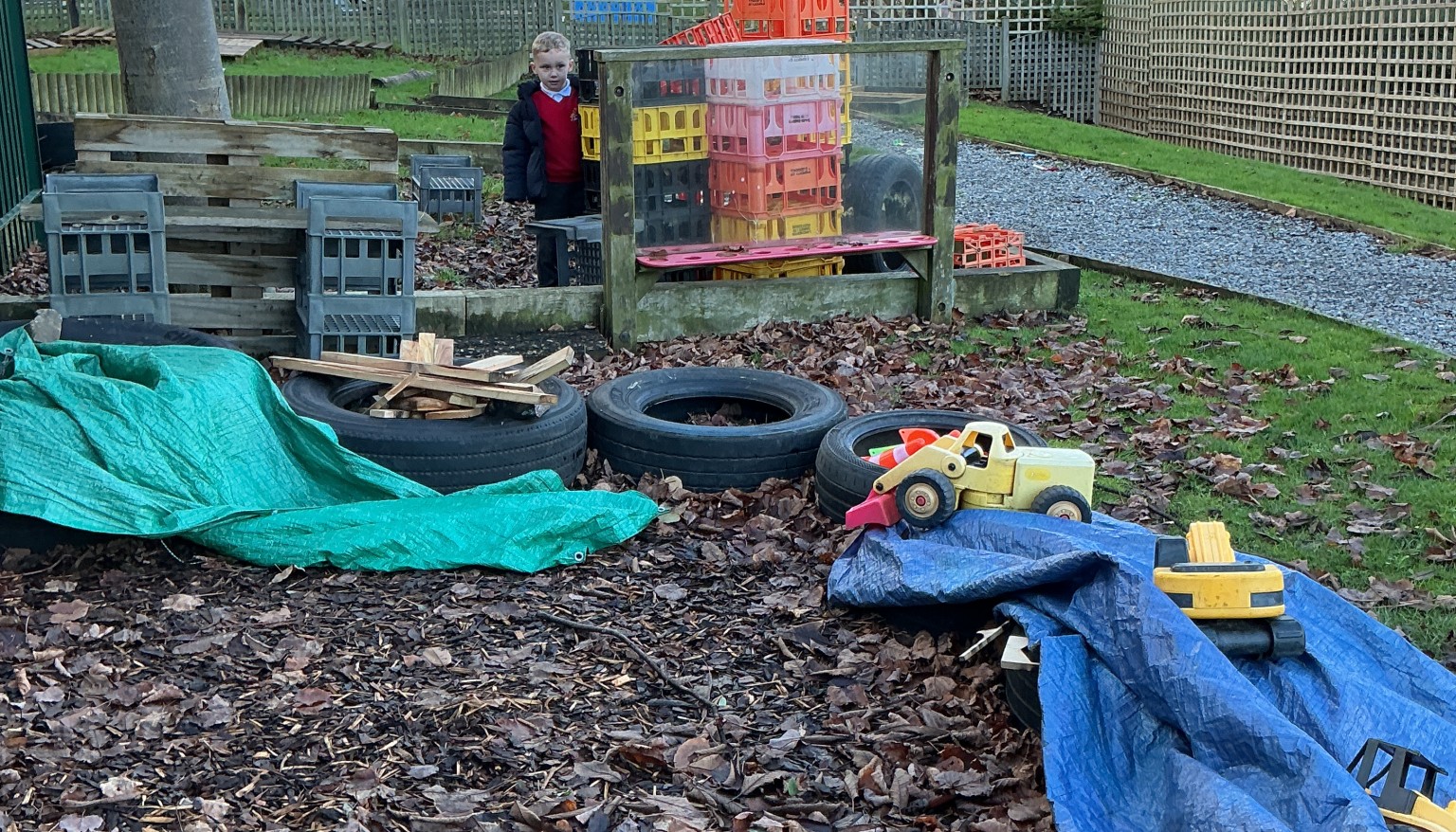 Playing 'Hide and Seek' like the toys in the story!