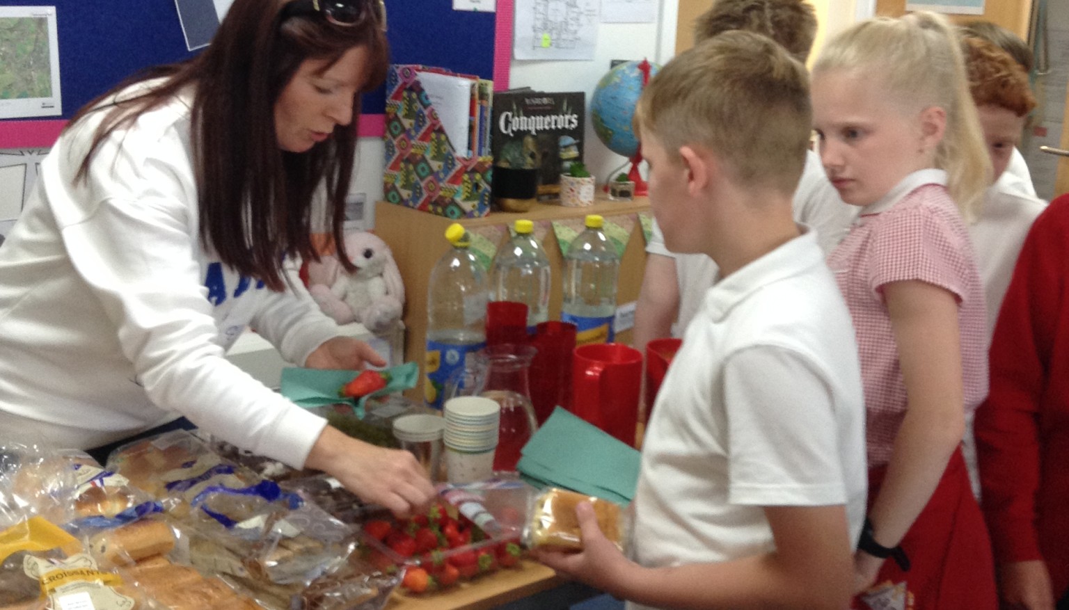 A busy kitchen!
