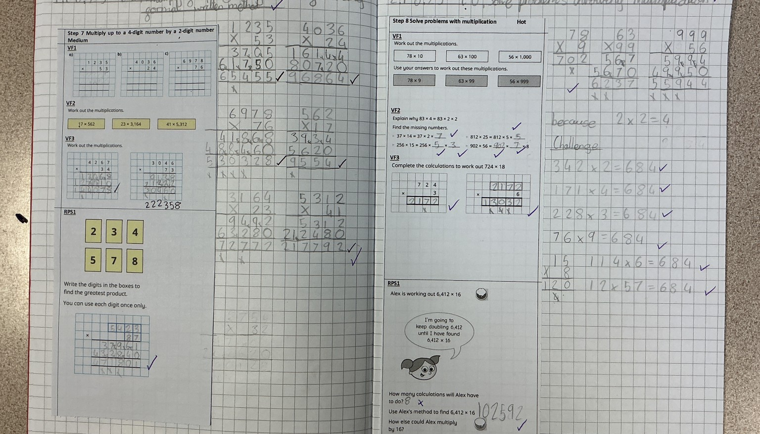 Maths work