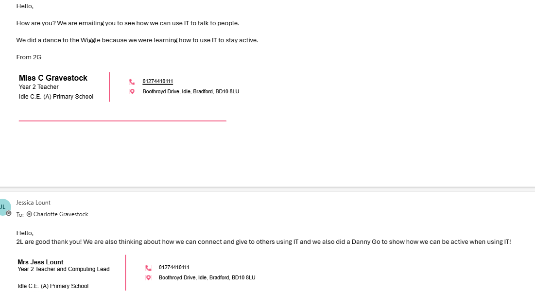 Connect and giving back to others