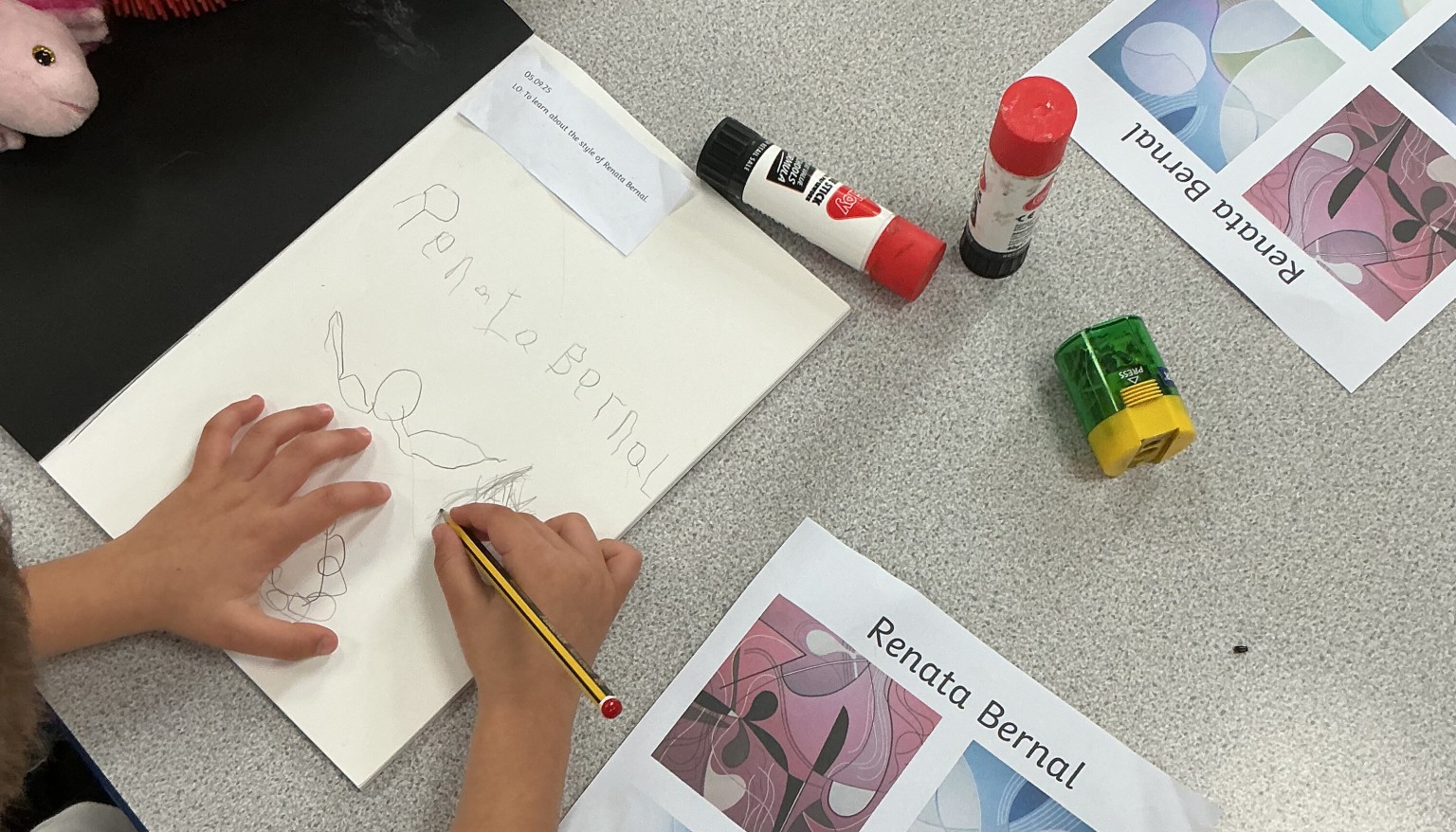 I looked at Renata's work and did my own version. 