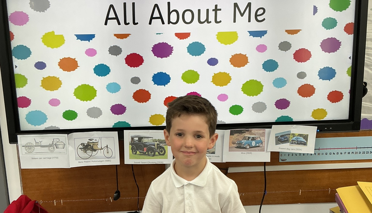 I got to share some things about me.