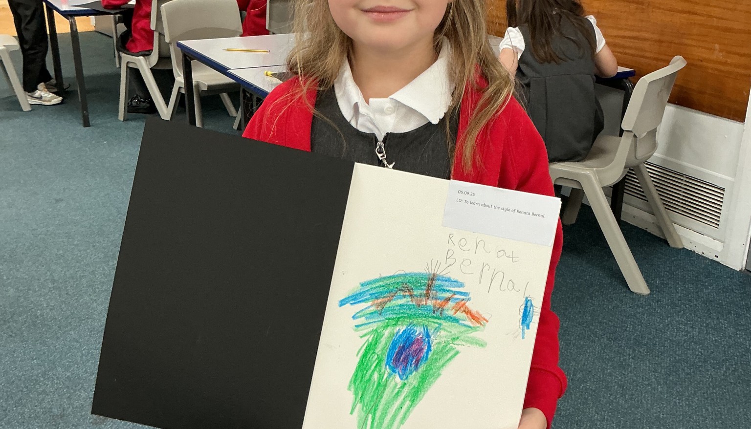 I looked at Renata's work and did my own version. 