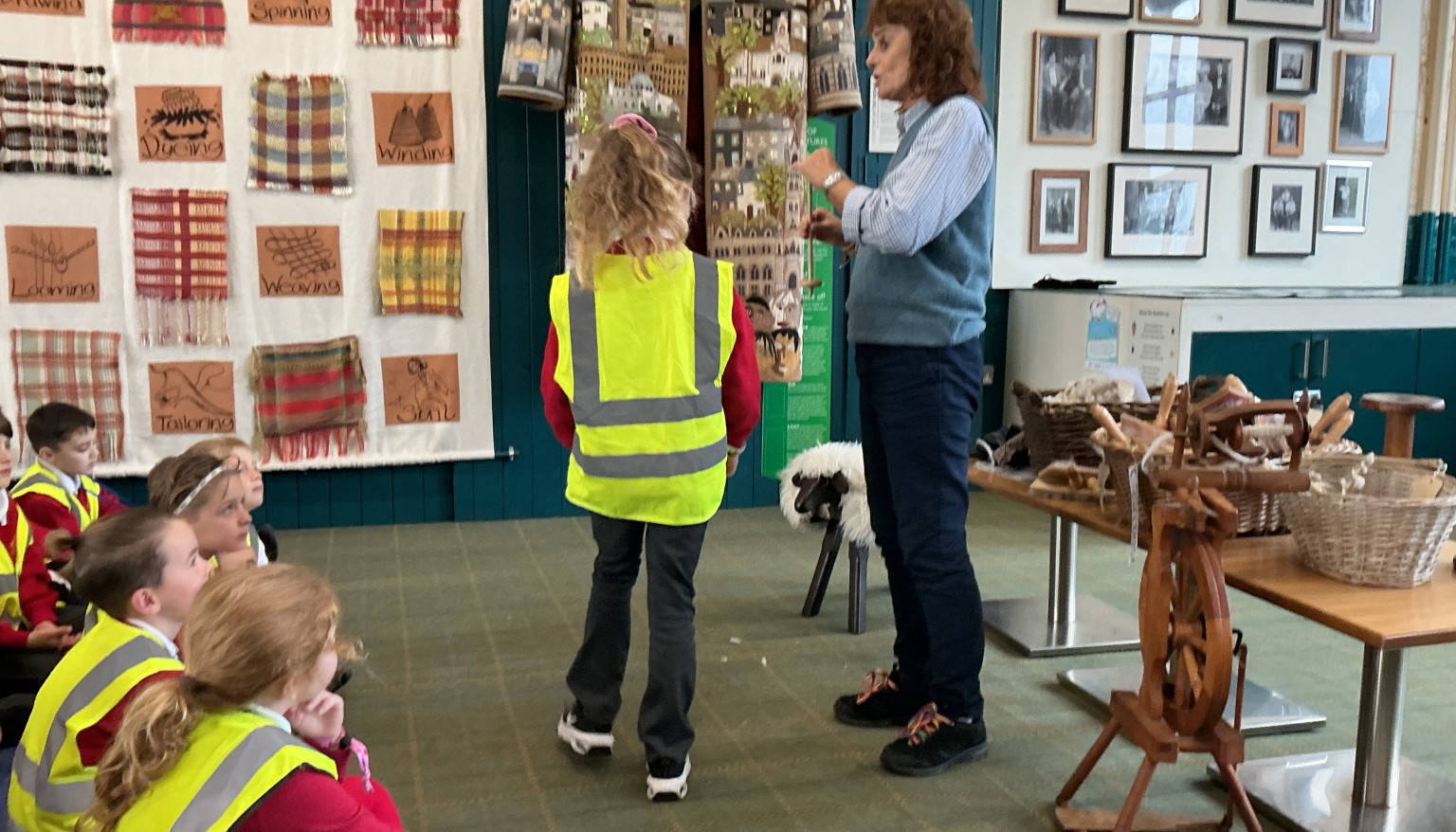 Leaving about weavingin the home