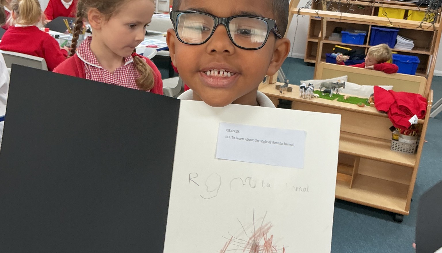 I looked at Renata's work and did my own version. 