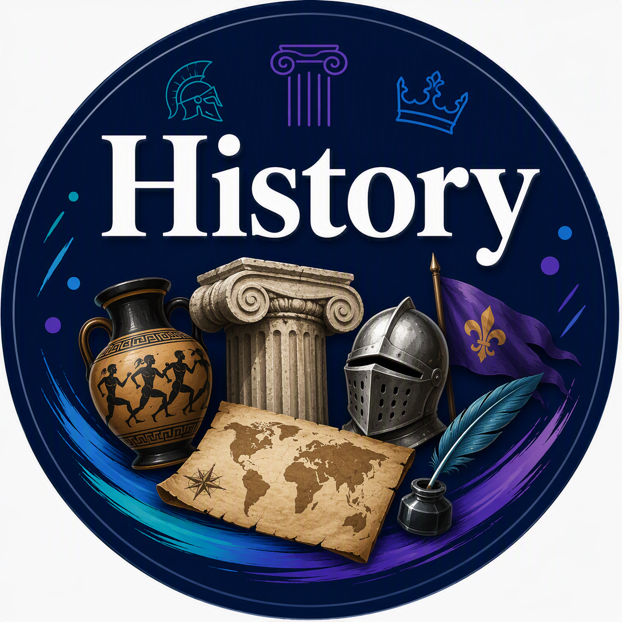 history badge
