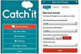 Catch It app - learn how to manage feelings like anxiety and depression 