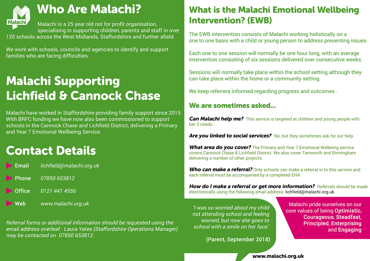 Malachi Family Support Service