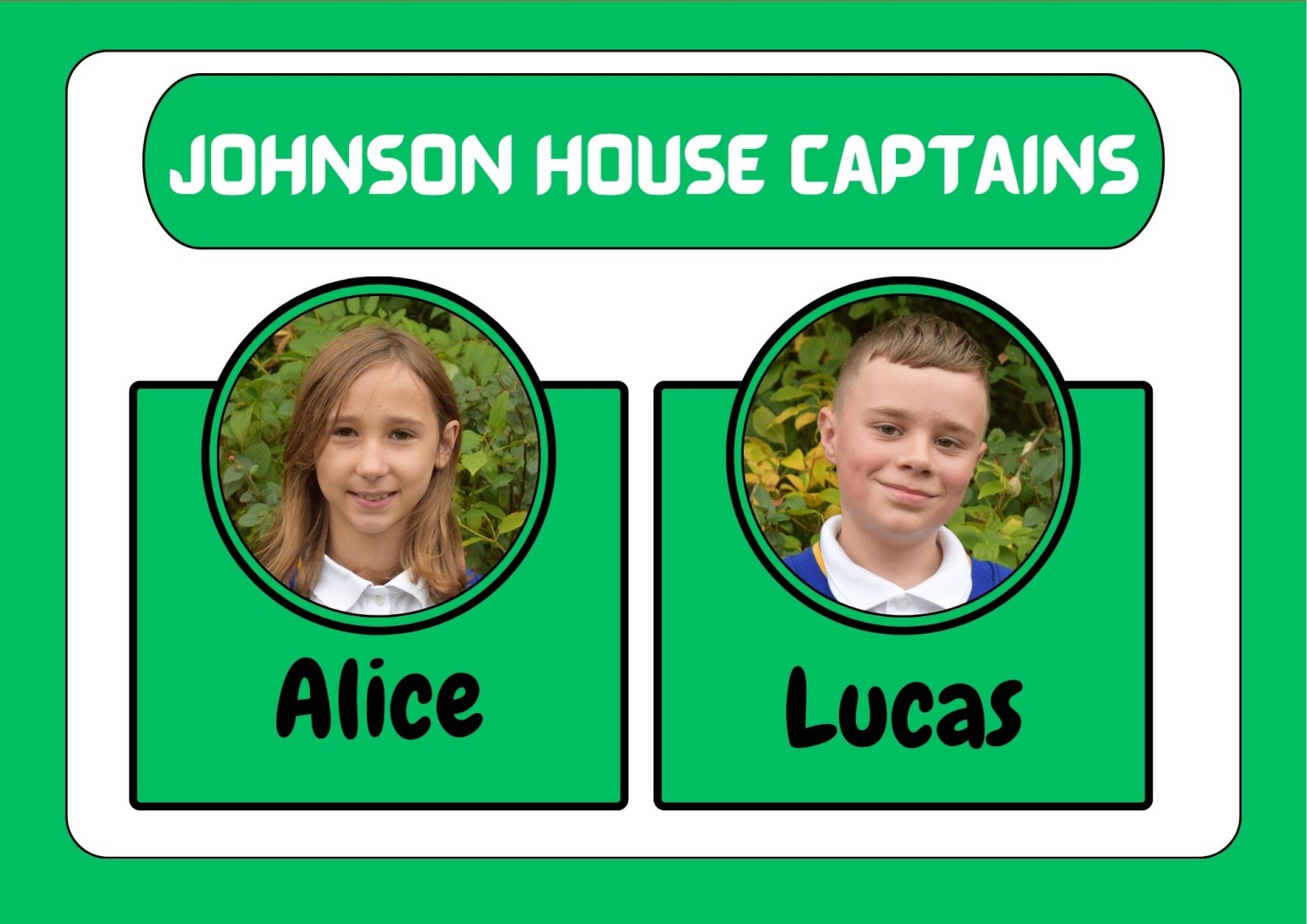 Johnson House Captains