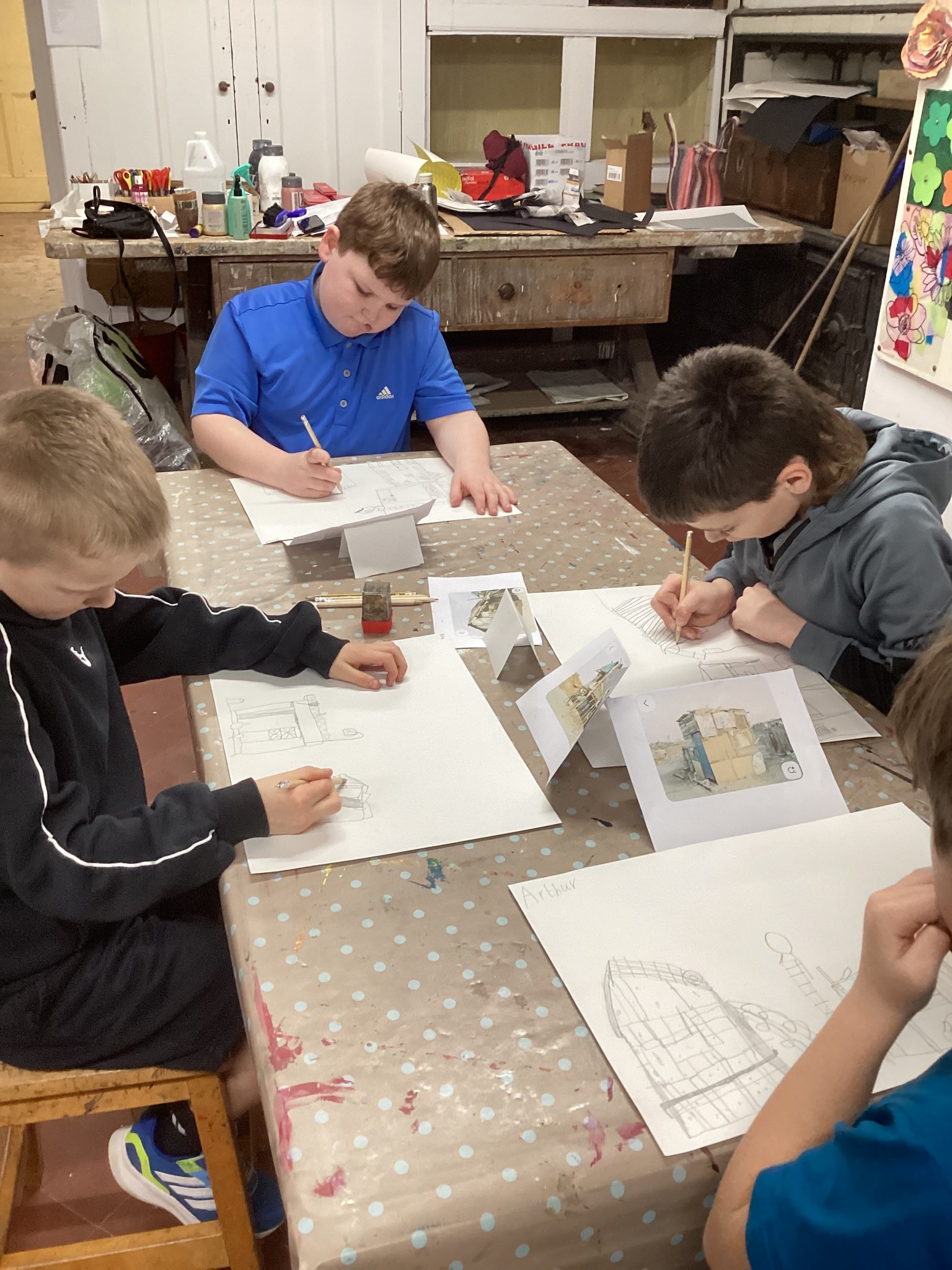 Ingestre Hall First Day