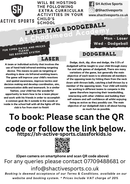 SH Active Spring Clubs