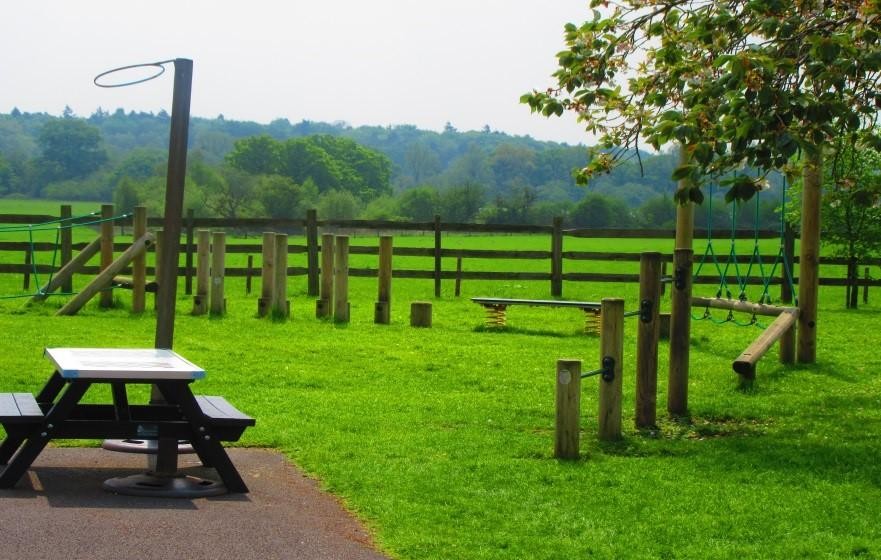 Outdoor play equipment