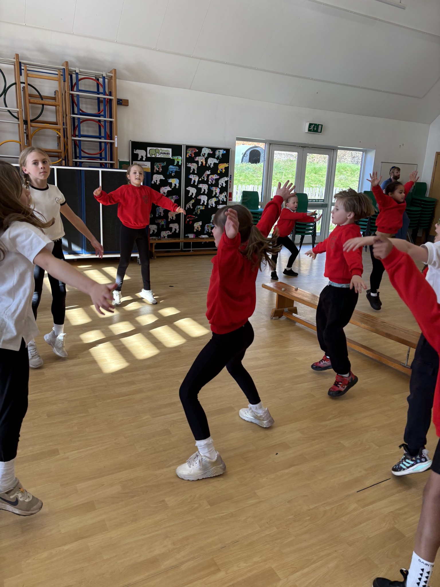 Sponsored athlete visit