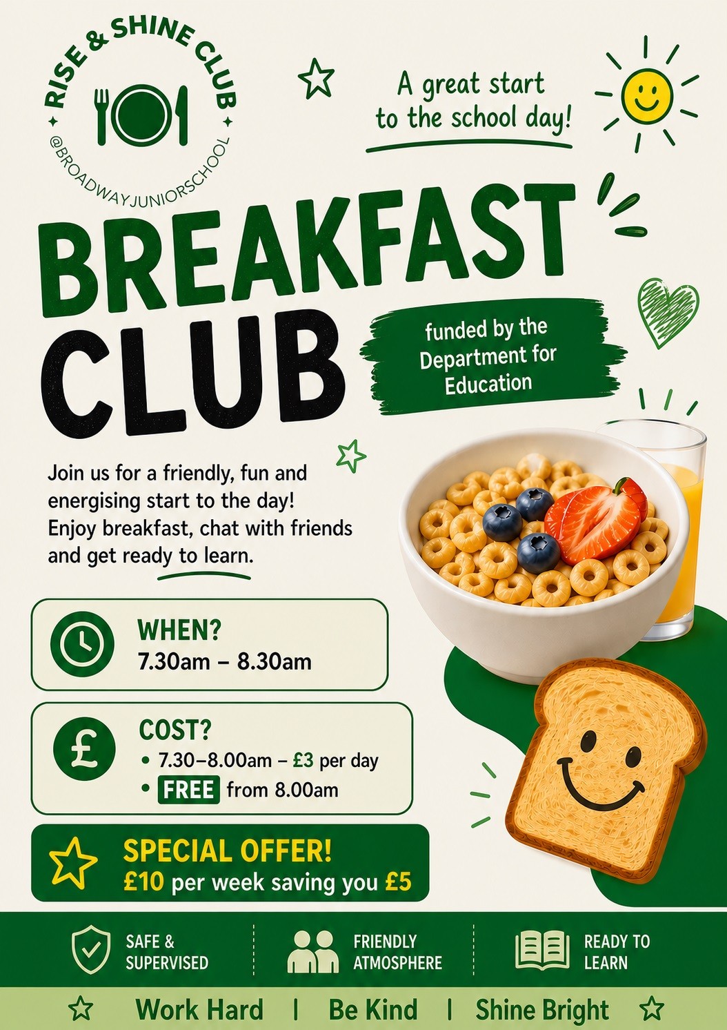 Rise & Shine Breakfast Club 