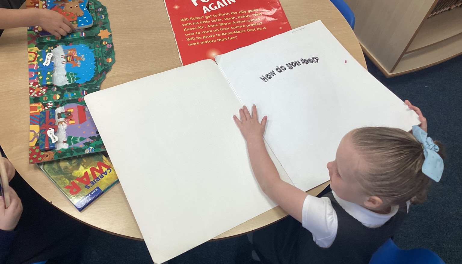 Reading in the library