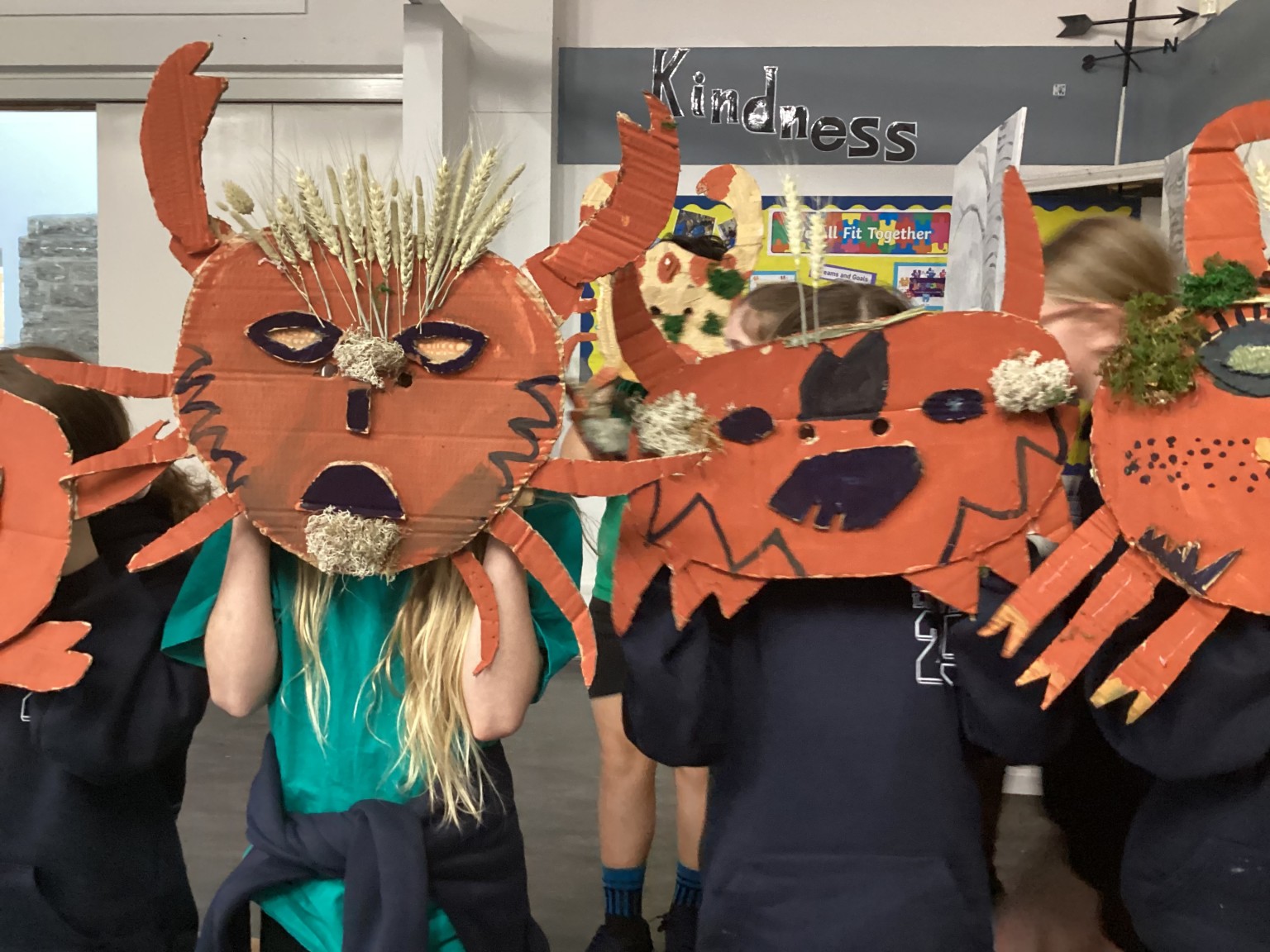 Masks for the Bucca's friends