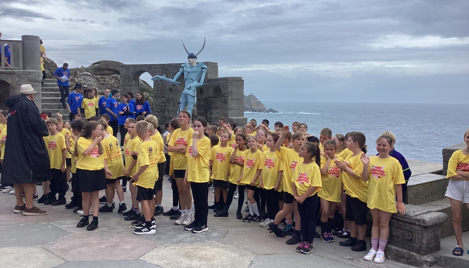 Performing at the Minack Theatre