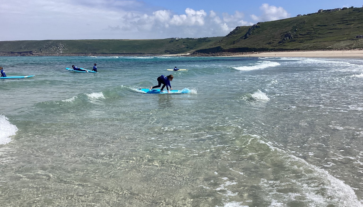 Catching some waves
