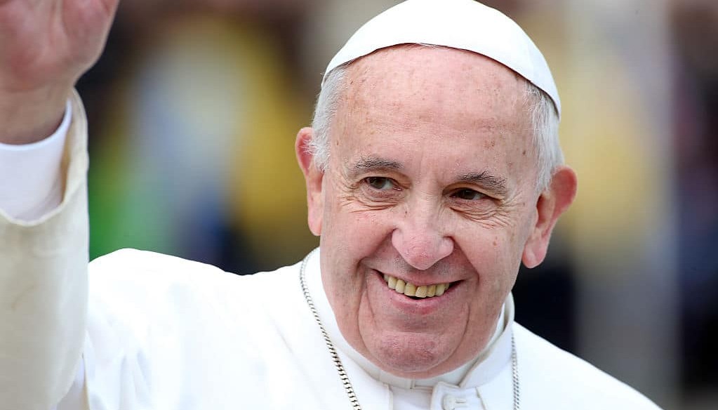  His Holiness spread joy and the Word of God. 