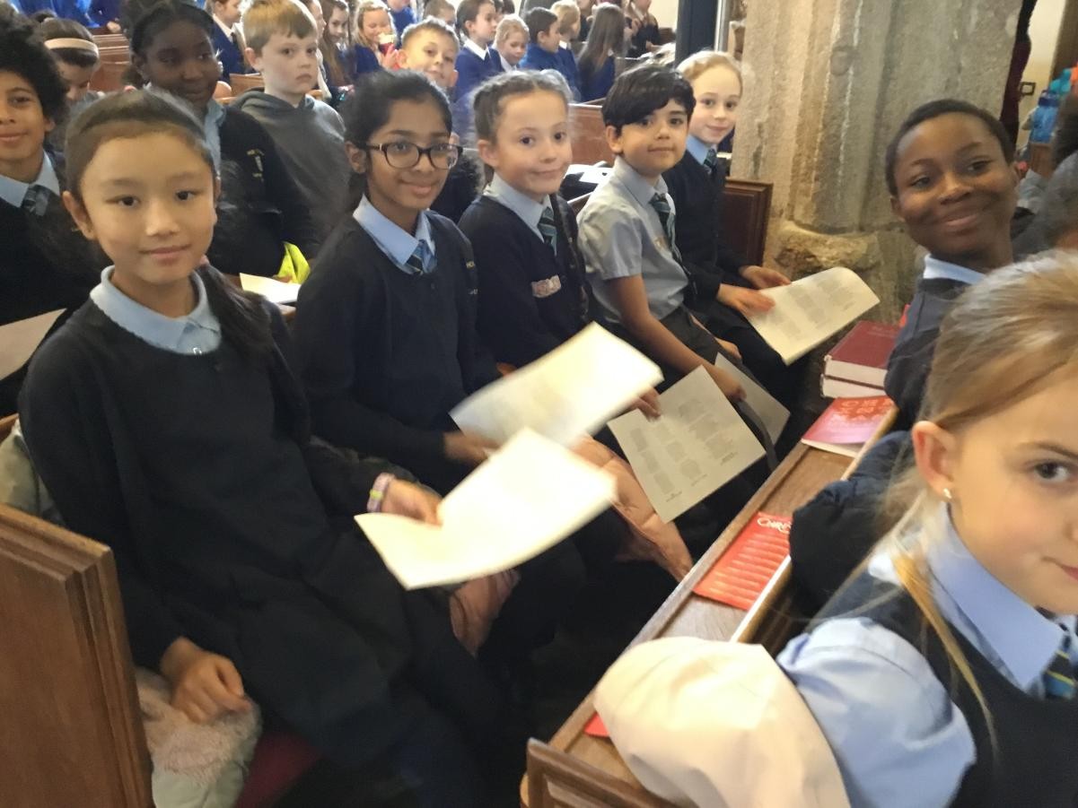 Performing at the Lord Mayor's Carol Concert