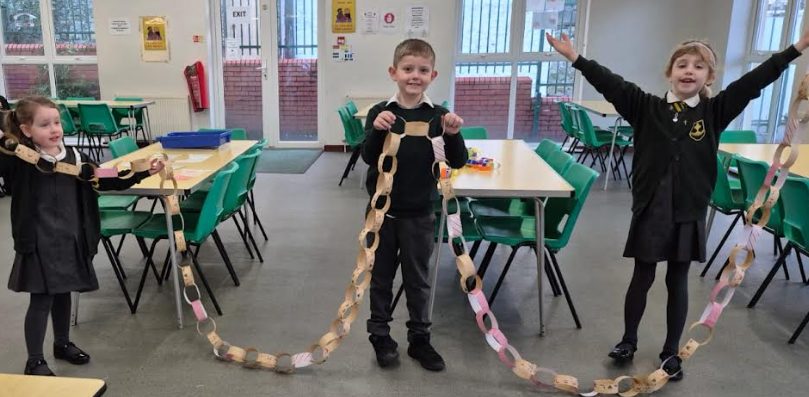 Paper chain making