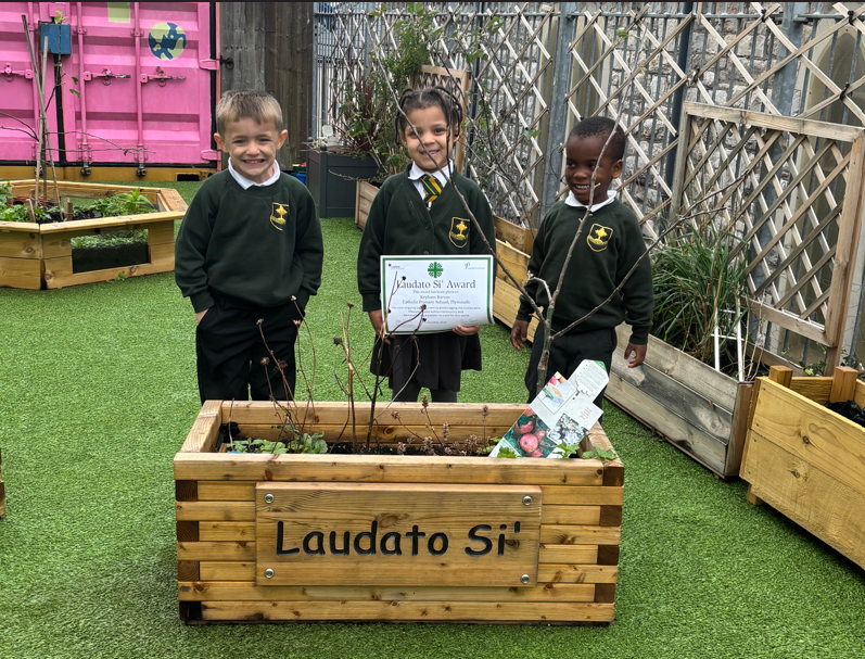 Laudato Si' Award - well done Keyham Barton!