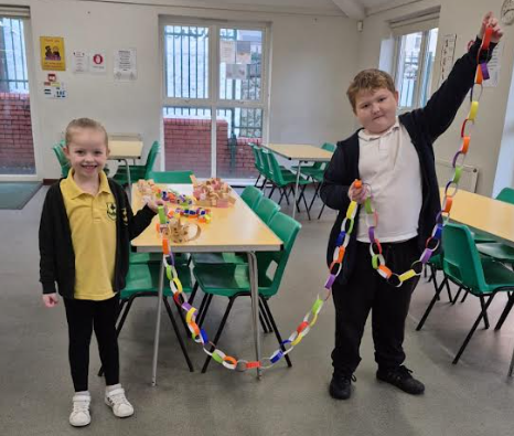 Paper chain making