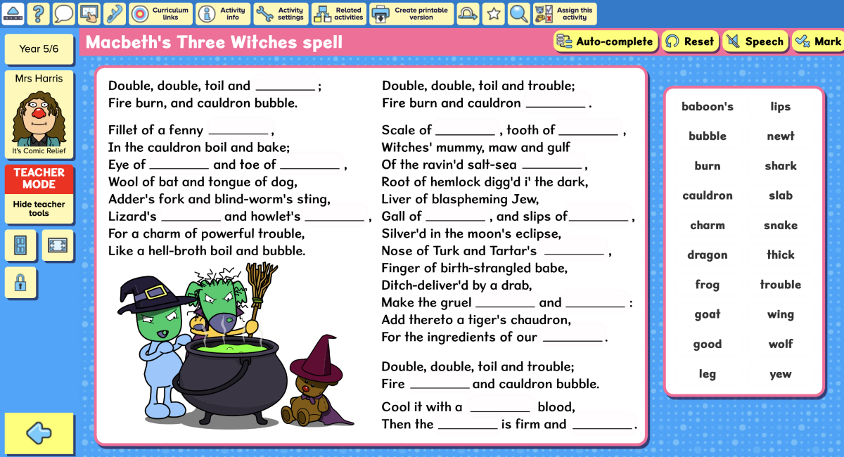 Busy Things - set homework and give digital feedback.