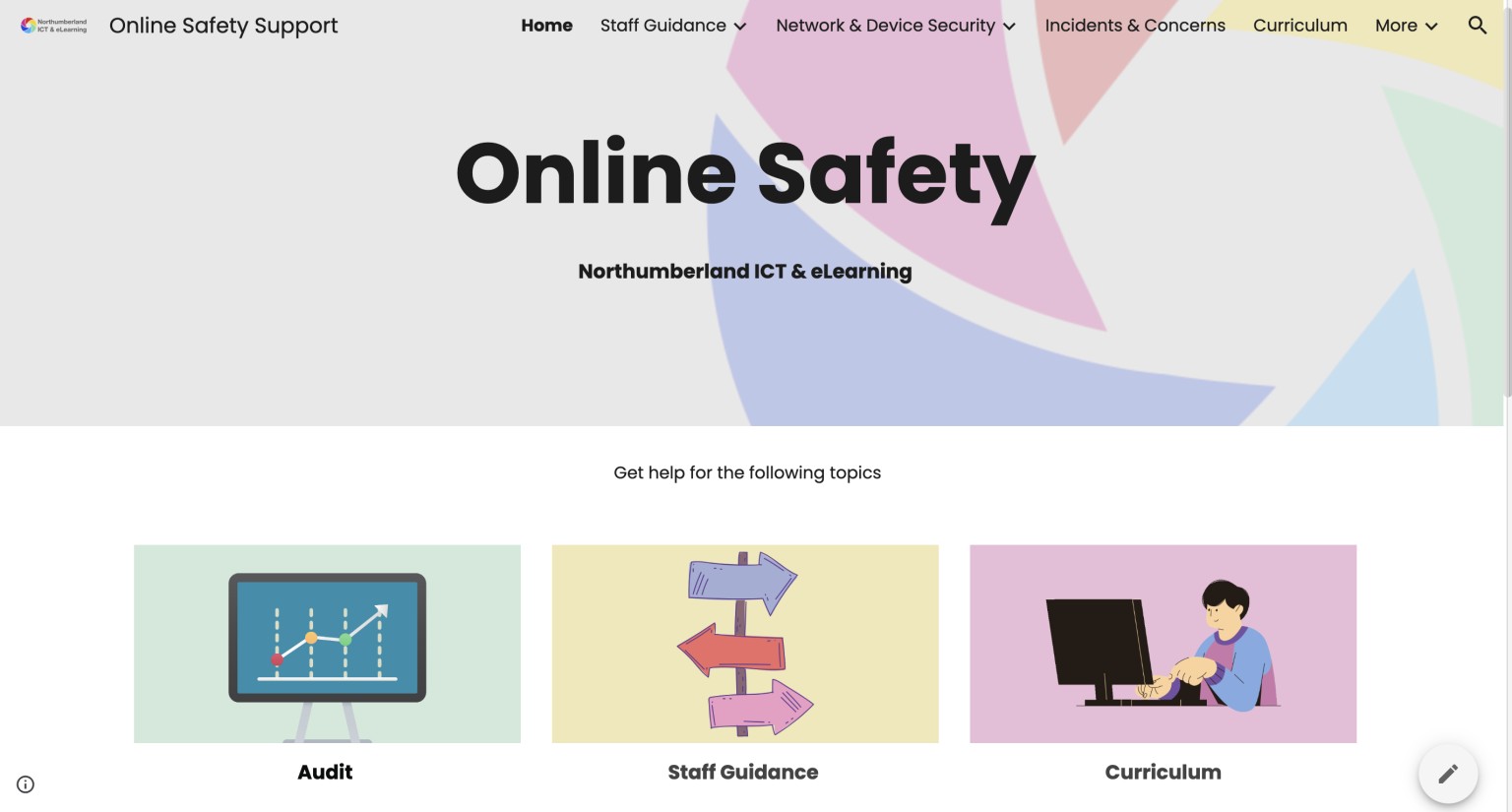 Online safety website