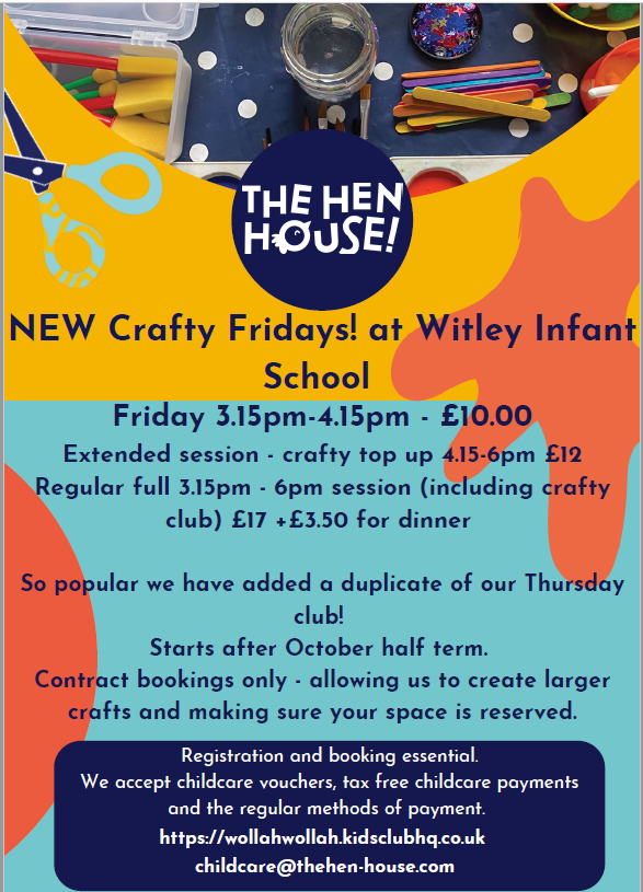 Crafty Club Flyer
