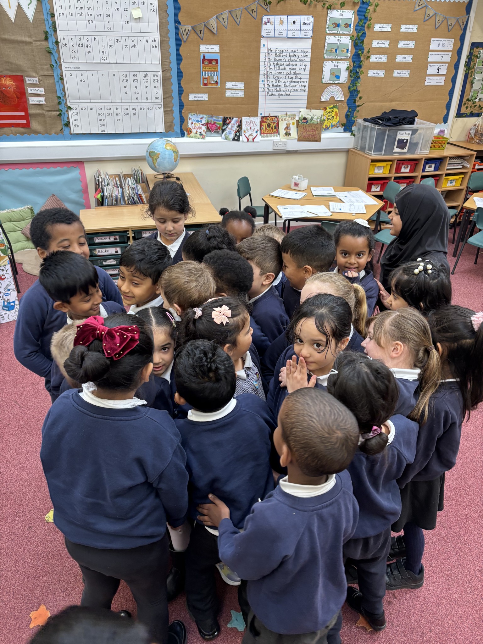 We can huddle like Emperor penguins!