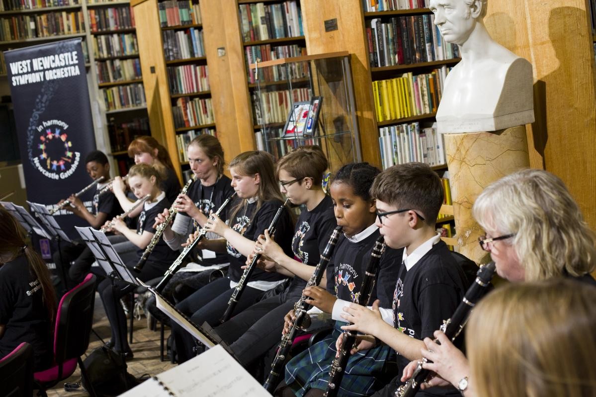 Performing at the Literary & Philosophical Society - December 2018