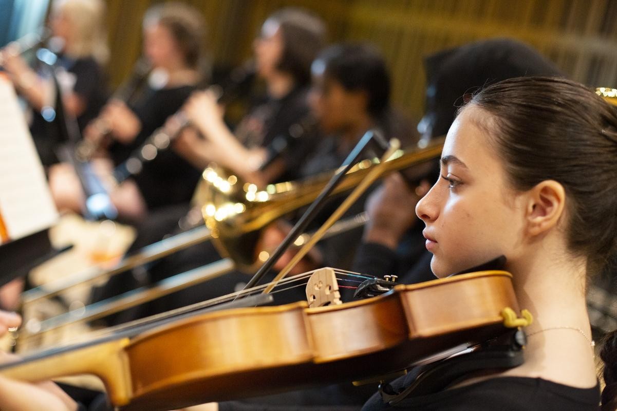 Performing at In Harmony 10th Birthday Festival at Sage Gateshead - June 2022