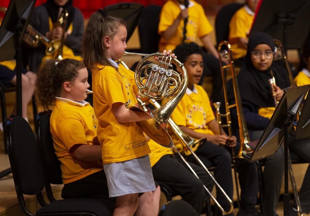 Performing at In Harmony 10th Birthday Festival at Sage Gateshead - June 2022