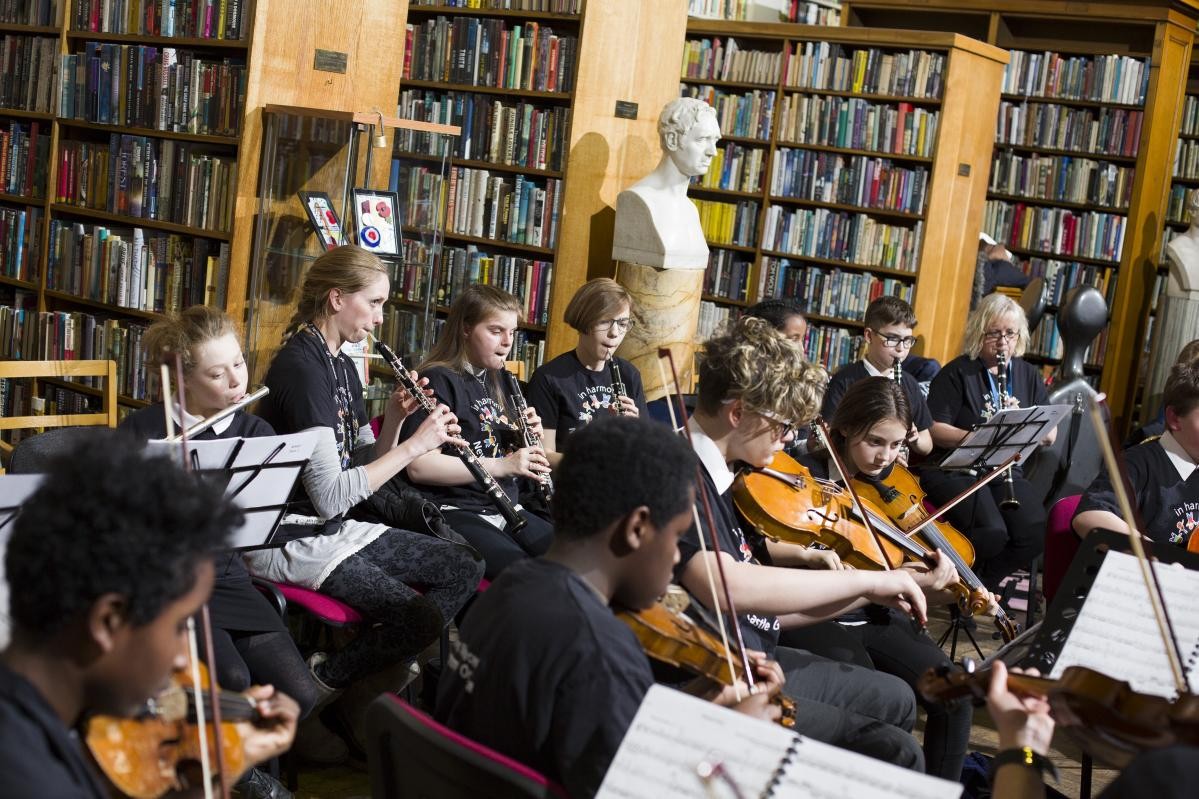 Performing at the Literary & Philosophical Society - December 2018