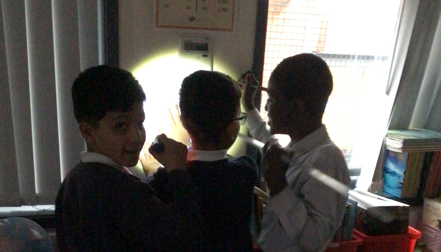 Creating and mesauring shadows