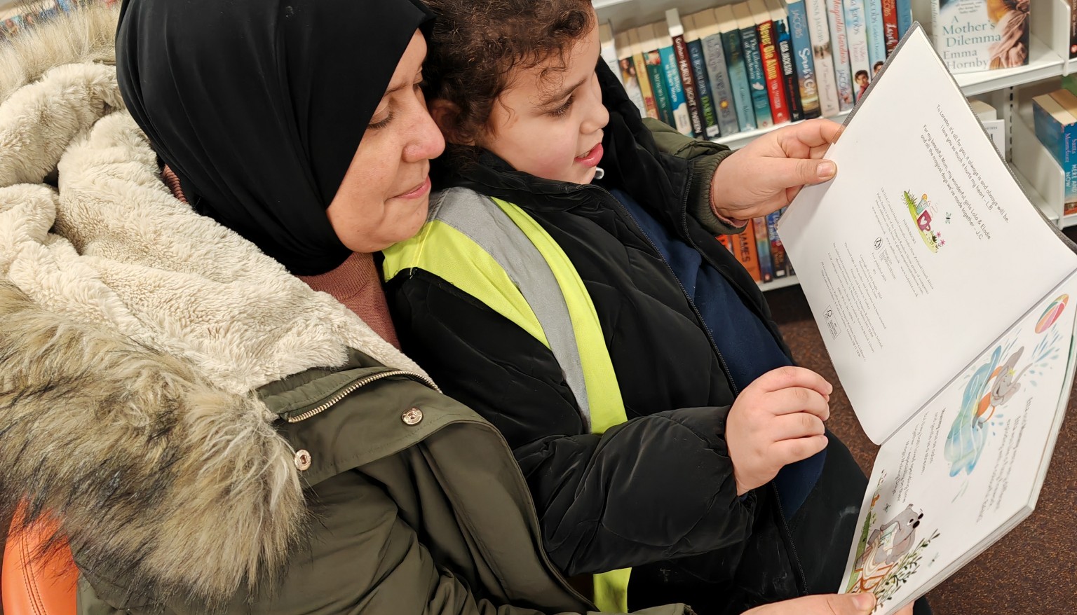 Having a lovely time together.