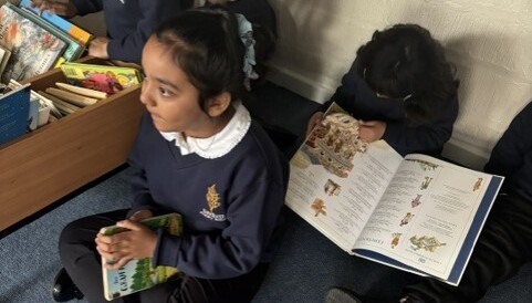 Reading books