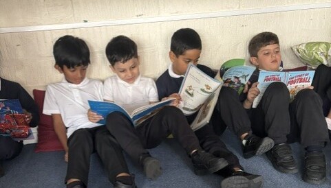 Reading books