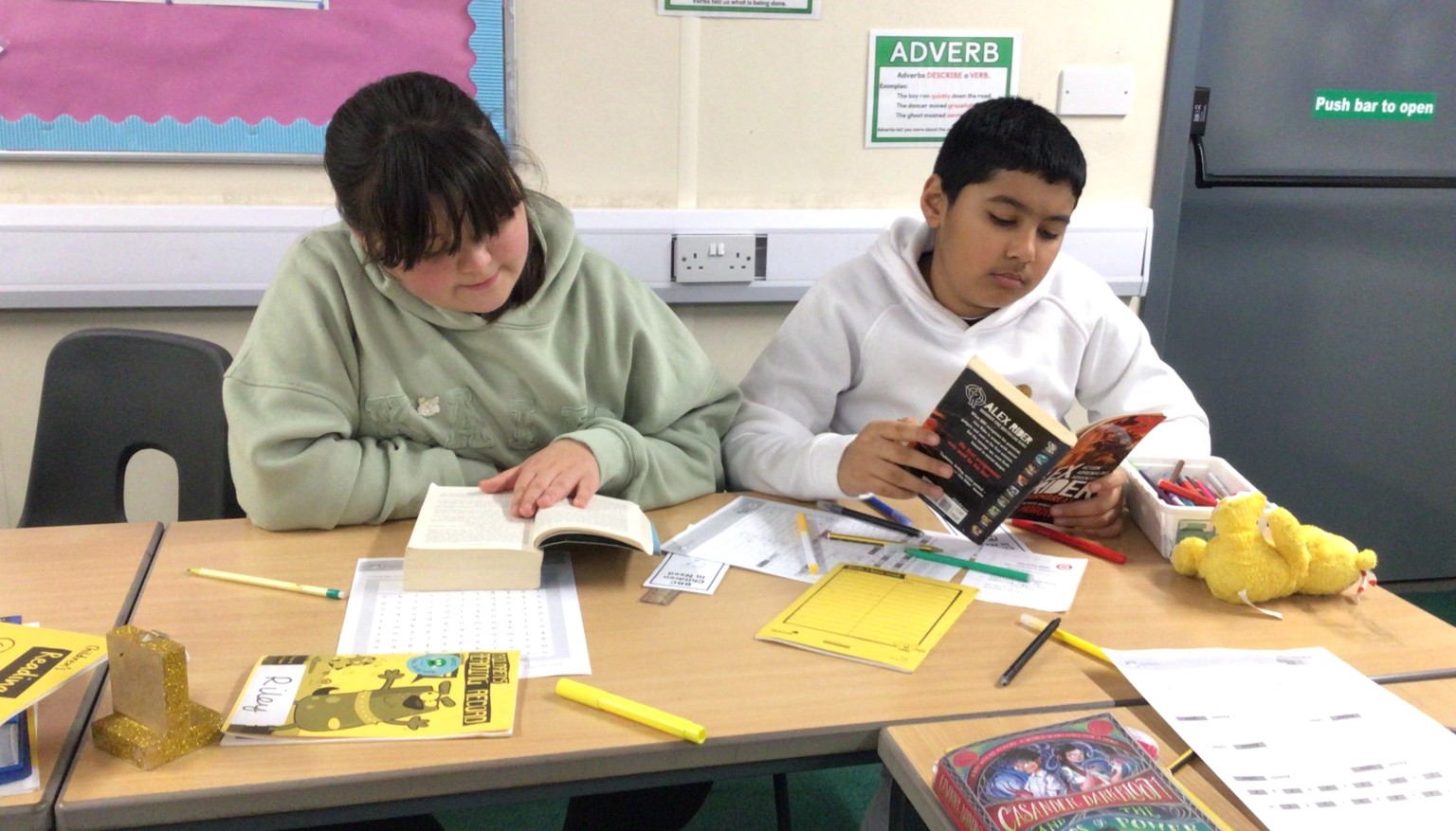 25 minutes of reading