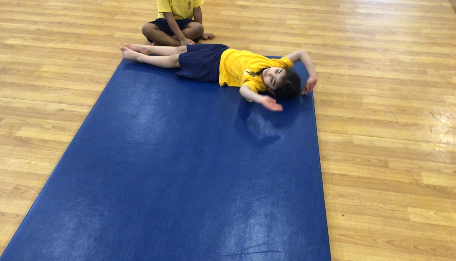 Trying the pencil roll.